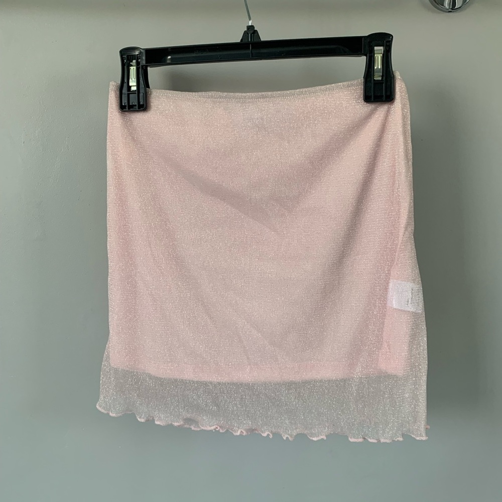 Valley Girl sheer mesh skirt